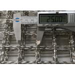 25mm Square hole Crimped Plain Weave Square Wire Mesh For Building Decoration for sale