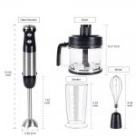 Stepless Speeds Home Immersion Blender , 2 Speed Hand Blender