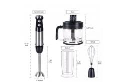 China Stepless Speeds Home Immersion Blender , 2 Speed Hand Blender supplier