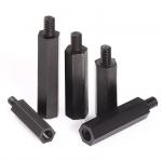 Male Female Copper Column M4 threaded hex standoffs For Machine for sale