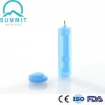 30G Size Twist Top Lancet For Lancing Device Transparent Blue