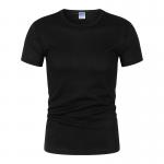Quick Drying T Shirt Printing Logo Custom Sport Shirts Polyester Fiber for sale
