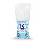 China Drawstring LDPE 11inch*20inch Reusable Ice Bags Custom Size manufacturer
