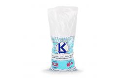 China Drawstring LDPE 11inch*20inch Reusable Ice Bags Custom Size supplier