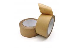 China Hot Melt Adhesive Box Sealing Kraft Paper Tape Custom Single Side supplier