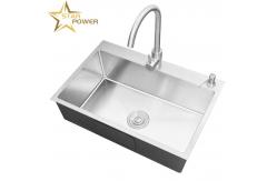 China 304 Stainless Steel Kitchen Sink Machine for Modern Kitchens with Large Capacity supplier
