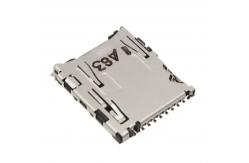 China MICROSD Hirose PC Card Sockets DM3AT-SF-PEJM5 Right Angle Gold supplier