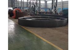 China Customized High Precision 120MT Mill Girth Gear Rotary Kiln Girth Gear supplier