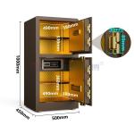 1.5mm Steel Safe Home Safe Box Biometric Fingerprint Lock Best Safe Box For Home Use for sale