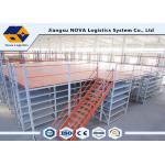 Heavy Duty Supported Multi Tier Mezzanine Rack For Storage / Office Cold Rolling for sale