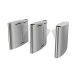 EU Automatic Flap Barrier Turnstile Stainless Steel 304 QR Code Reader CE Approved for sale