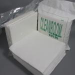 Cellulose Polyester Cleanroom Paper Nonwoven White Low Lint Wipes For Cleaning Lab for sale