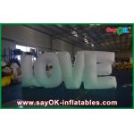 Popular 190T Nylon Inflatable Lighting Decoration For Valentines Day for sale