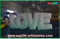 China Popular 190T Nylon Inflatable Lighting Decoration For Valentines Day supplier