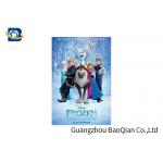 PET / PVC / PP 3D Lenticular Poster Printing , Cartoon Lenticular Movie Poster Advertisement for sale