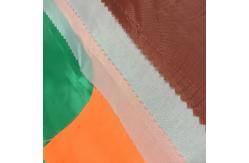 China 190T Taffeta 100% Polyester Dyed Fabric 150cm Width 60 - 75g/M Weight supplier