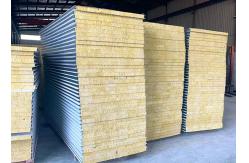 China External Wall Rock Wool Sandwich Panel Class A Fire Retardant Rockwool supplier