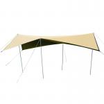 Outdoor Hexagonal Butterfly Portable Camping Sun Canopy Picnic Sun Protection Rain Shelter Sandy Beach for sale