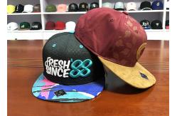 China Personalized private labels custom design flat brim embroidery logo snapback hats caps supplier