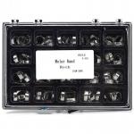 Custom Orthodontic Molar Band With Lingual Sheath Stainless Steel Buccal Tube Bands for sale