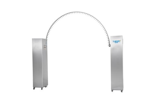 Efficient R1200mm Swing Tube Rain Tester IPX3 IPX4 With 2 Flow Sensors