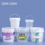 20L 5 Gallon 20KG Plastic Bucket Thicken Food Grade PP Pail for Paint Engine Oil Glue for sale