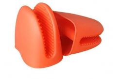 China Custom Anti Scald Sustainable 11cm Silicone Mini Oven Mitts supplier
