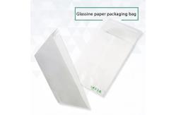 China Custom Logo Glassine Paper Pouch Biodegradable Gravure Printing Translucent Paper Bag supplier