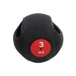 20lb Rubber Gym Weight Ball , 2 Handle Rubber Medicine Ball for sale