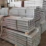 Q235 Q345 8FT Cross Arms Electrical Hot Dip Galvanized Rectangular Steel for sale