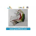 China Anti-dropping Heavy Duty Plastic PU Coated Wire Core Tool Coiled Lanyard Leashes manufacturer