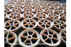 China 508x100mm MC Pulley Sheaves Condutor Stringing Blocks For site supplier