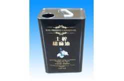 China ISO9001 3 Liter Olive Oil Tin Can Metal Rectangular Tin Containers supplier