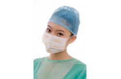 China Waterproof Disposable Medical Nonwoven Face Mask With Ear Loop supplier