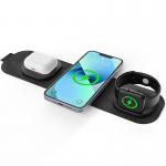 China 15W 10W Magnetic Foldable Wireless Charger 3 In 1 Wireless Charger manufacturer
