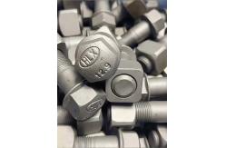 China High Strength 12.9 Grade Hitachi Excavator Track Shoe Bolts Durable Alloy Steel Compatible With ZX200 ZX250 ZX350 Heavy Duty Replacement Parts For Mining Construction supplier