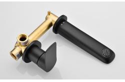 China Waterfall Electroplate Brass Concealed Shower Mixer Tap supplier