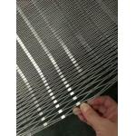 316 Stainless Steel Wire Rope Mesh Diamond Hole For Perimeter Safety Netting