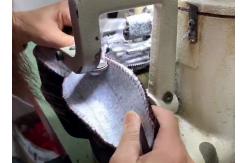 China Leather Shoe Sole Stitching Machine 6mm Length High Precision Heat Insulation supplier