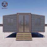 EPS/PU/Rock Wool Sandwich Panel 20FT Premade Houses for Temporary or Permanent Housing for sale