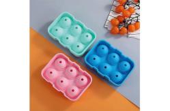 China Easy Release Flexible Silicone Ice Cube Tray Molds Odorless And Environmentally Friendly supplier