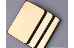 China PVDF Surface Mirror Coated Aluminum Panel With 30% 70% Gloss supplier