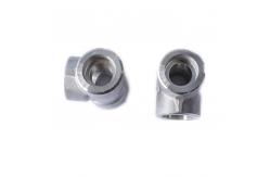 China Round SS304 Pipe Fitting Tees ASME B16.5 WP321 Equal Cross Tee supplier