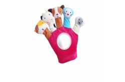 China 20cm Short Plush Parent Child Interactive Glove Toy supplier