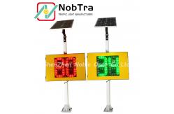 China CE Certified Solar Radar Traffic Signal IP54 Weatherproof Beacon System supplier