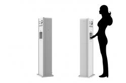 China Portable FCC DC9V 10L Automatic Disinfectant Spray Dispenser supplier