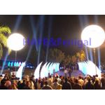 Custom Activity Moon Decoration Balloon Floodlight LED 400w 160cm