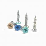 Color Paint Self-Tapping Paint Furniture Screws Countersunk Cross Self Tapping Screws for sale