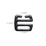 Lingerie Accessories Metal Bra Strap Adjuster Slider 9.2mm 11.4mm for sale