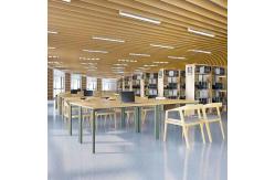 China Office Computer Table Modular Wooden Office Desk For Reading Room supplier